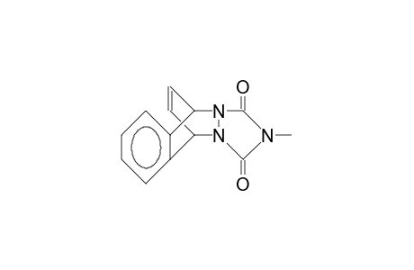 4-Methyl-8,9-benzo-2,4,6-triaza-tricyclo(5.2.2.0/2,6/)undec-10-en-3,5-dione