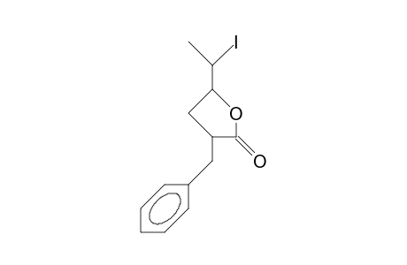 trans-2-Benzyl-4-(1-iodo-ethyl)-4-butyrolactone