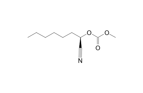 (R)-2-(METHOXYCARBONYLOXY)-OCTANENITRILE