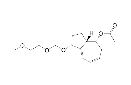 4-Azulenol, 1,2,3,3a,4,5-hexahydro-1-[(2-methoxyethoxy)methoxy]-, acetate, (1.alpha.,3a.beta.,4.alpha.)-(.+-.)-