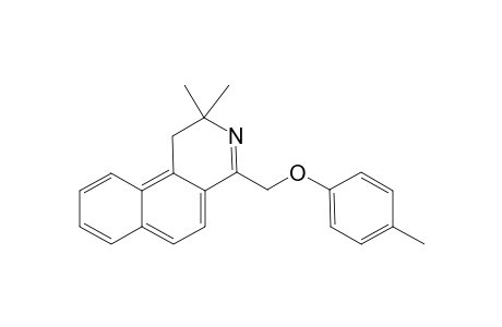 Benzo[f]isoquinoline, 1,2-dihydro-2,2-dimethyl-4-(4-methylphenoxymethyl)-