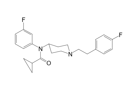 N-(3-Fluorophenyl)-N-(1-[2-(4-fluorophenyl)ethyl]piperidin-4-yl)-cyclopropanecarboxamide