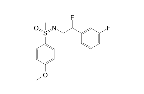 {[2-Fluoro-2-(3-fluorophenyl)ethyl]imino}(4-methoxyphenyl)(methyl)-.lambda.6-sulfanone