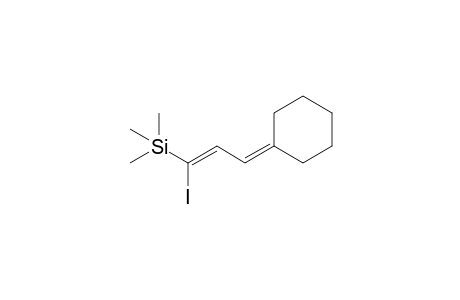 3-Cyclohexylidene-1-iodo-1-(trimethylsilyl)propene