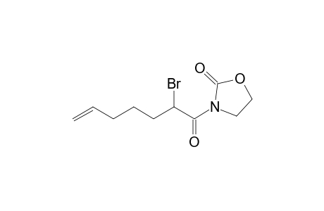 3-(2-Bromohept-6-enoyl)oxazolidin-2-one