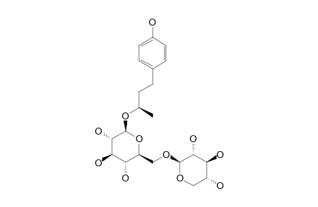 (R)-RHODODENDROL_2-O-BETA-D-XYLOPYRANOSYL-(1->6)-BETA-D-GLUCOPYRANOSIDE
