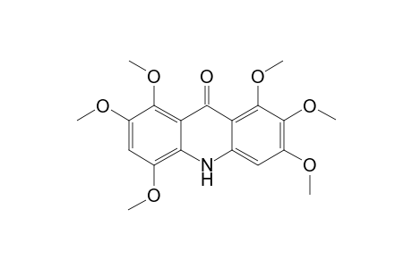1,2,4,6,7,8-Hexamethoxyacridone
