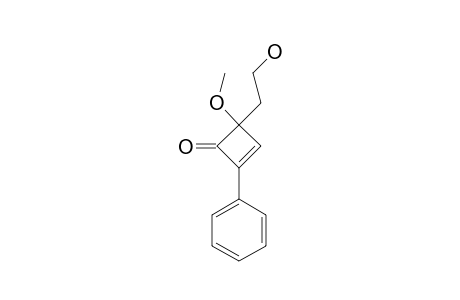 2-PHENYL-4-METHOXY-4-(2-HYDROXYETHYL)-2-CYClOBUTEN-1-ONE