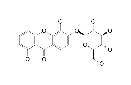1,5-DIHYDROXYXANTHONE-6-O-BETA-D-GLUCOPYRANOSIDE