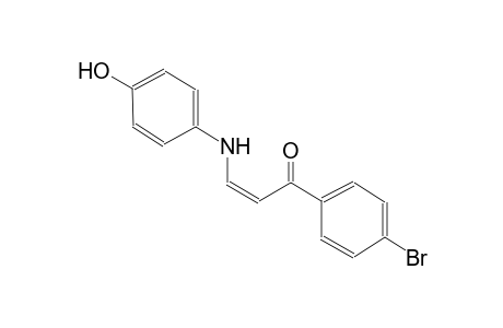 2-propen-1-one, 1-(4-bromophenyl)-3-[(4-hydroxyphenyl)amino]-, (2Z)-