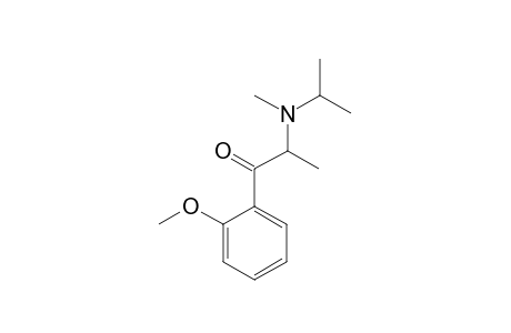 1-(2-Methoxyphenyl)-2-(methyl-iso-propylamino)propan-1-one