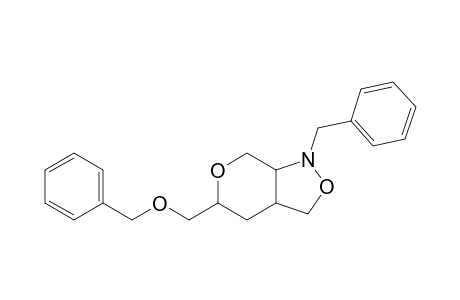 (1RS,4RS,6RS)-9-Benzyl-4-benzyloxymethyl-9-aza-3,8-dioxabicyclo[4.3.0]nonane