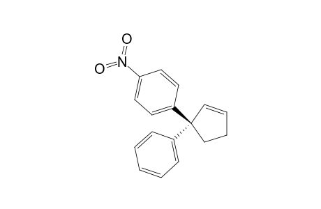 3-(4-Nitrophenyl)-3-phenylcyclopentene