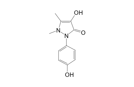 2,3-Dimethyl-4-hydroxy-1-(4-hydroxy phenyl)-3-pyrazoline-5-one