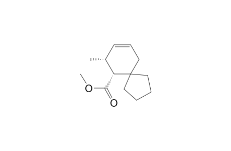 rel-(6R,7R)-7-methylspiro[4.5]dec-8-ene-6-carboxylic acid methyl ester