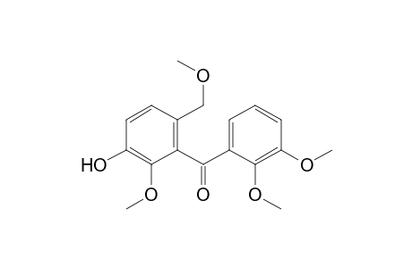 3-Hydroxy-6-(methoxymethyl)-2,2',3'-trimethoxybenzophenone