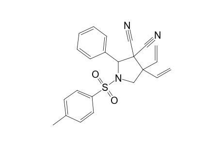 3,3-Dicyano-4,4-di(ethenyl)-2-phenyl-1-tosylpyrrolidine