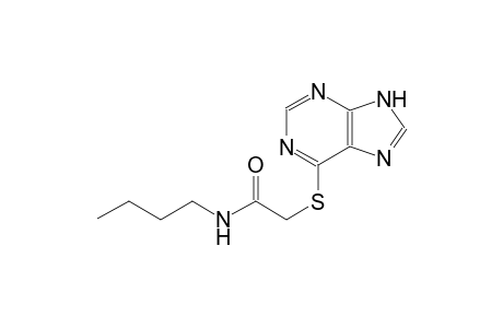 N-butyl-2-(9H-purin-6-ylsulfanyl)acetamide