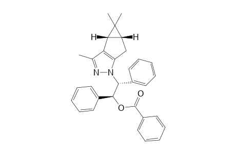 (1S,2R)-Benzoic acid 1,2-diphenyl-2-((3bS,4aR)-3,4,4-trimethyl-3b,4,4a,5-tetrahydrocyclopropa[3,4]cyclopenta[1,2-c]pyrazol-2-yl-2-yl)ethyl ester
