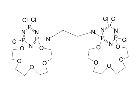 N3P3CL3[O(CH2CH2O)4]-NH(CH2)2NH-N3P3CL3-[O(CH2CH2O)4]