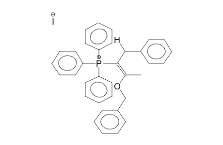 (Z)-TRIPHENYL(1-BENZYL-2-BENZYLOXY-1-PROPENYL)PHOSPHONIUM IODIDE