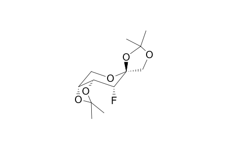 3-Deoxy-1,2:4,5-di-O-isopropylidene-3-fluoro-D-psicopyranose