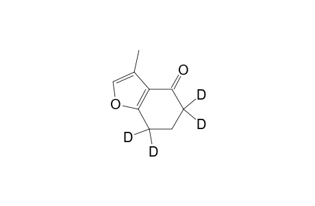 3-Methyl-4-oxo-4,5,6,7-tetrahydrobenzofuran-5,5,7,7-D4