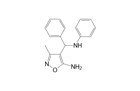 5-Amino-3-methyl-4-[phenyl(phenylamino)methyl]isoxazole
