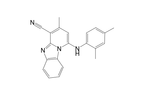 Pyrido[1,2-a][1,3]benzimidazole-4-carbonitrile, 1-[(2,4-dimethylphenyl)amino]-3-methyl-