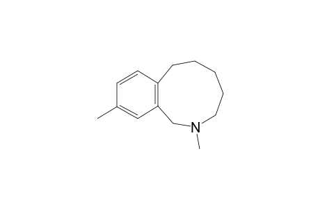 2,10-Dimethyl-2,3,4,5,6,7-hexahydro-1H-2-benzazonine