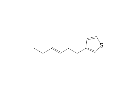 3-(Hex-3-enyl)thiophene