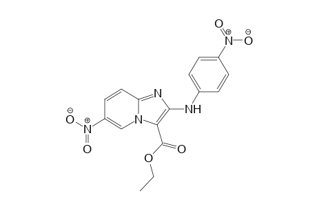 Ethyl 2-(4-nitrophenyl)amino-6-nitroimidazo[1,2-a]pyridine-3-carboxylate