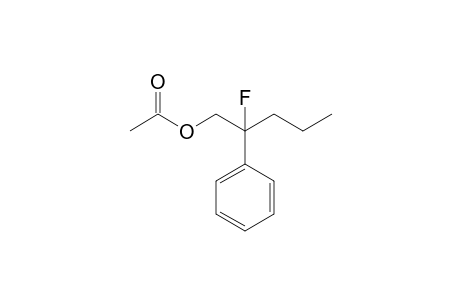 2-Fluoro-2-phenylpentyl acetate