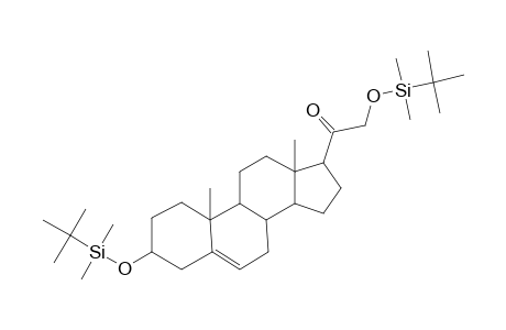 Pregn-5-en-20-one, 3,21-bis[(tert.-butyldimethylsilyl)oxy]-, (3.beta.)-