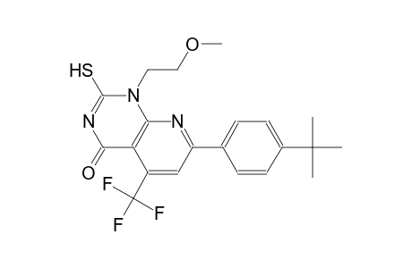 pyrido[2,3-d]pyrimidin-4(1H)-one, 7-[4-(1,1-dimethylethyl)phenyl]-2-mercapto-1-(2-methoxyethyl)-5-(trifluoromethyl)-