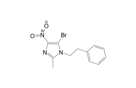 5-Bromo-2-methyl-4-nitro-1-phenethyl-1H-imidazole