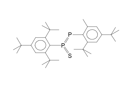 P-(2,4,6-TRI-TERT-BUTYLPHENYL)-P'-(2-METHYL-4,6-DI-TERT-BUTYLPHENYL)DIPHOSPHENE P-SULPHIDE