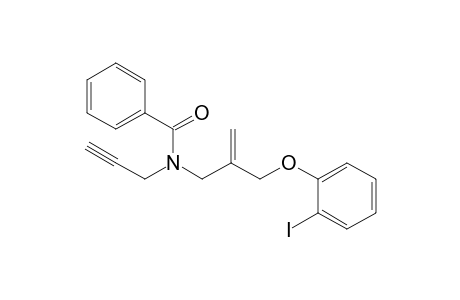 2-Iodophenyl 3-[(N-benzoyl-N-prop-2-ynylamido)]-2-methylenepropyl ether