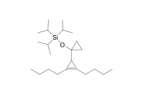 ((2',3'-Dibutyl-[1,1'-bi(cyclopropan)]-2'-en-1-yl)oxy)-triisopropylsilane