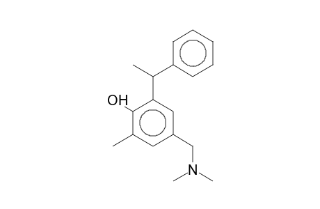 4-(Dimethylaminomethyl)-2-methyl-6-(.alpha.-methylbenzyl)phenol