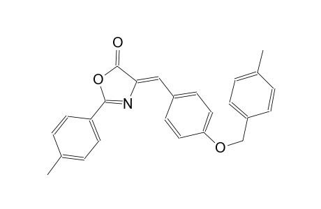 (4Z)-4-{4-[(4-methylbenzyl)oxy]benzylidene}-2-(4-methylphenyl)-1,3-oxazol-5(4H)-one