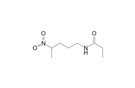 Propanamide, N-(4-nitropentyl)-