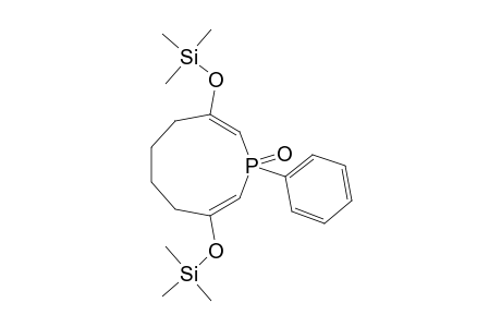 3,8-BIS-(TRIMETHYLSILYLOXY)-1-PHENYL-4,5,6,7-TETRAHYDRO-1H-PHOSPHONINE-1-OXIDE