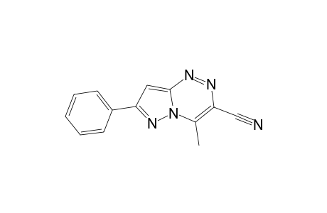 4-Methyl-7-phenylpyrazolo[5,1-c][1,2,4]triazine-3-carbonitrile