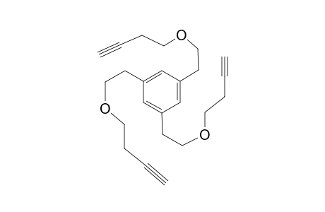 1,3,5-Tris[2-(but-3-ynoxy)ethyl]benzene