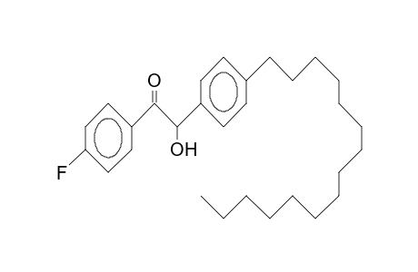 A-(4-Fluoro-benzoyl)-4-pentadecyl-benzylalcohol