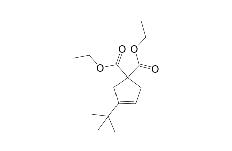 Diethyl 3-tert-butylcyclopent-3-ene-1,1-dicarboxylate