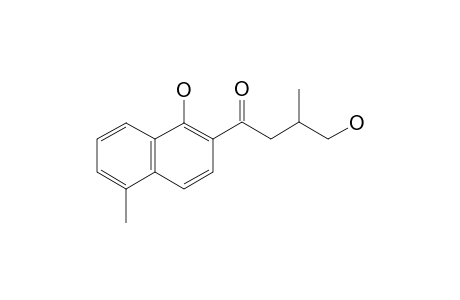 CASTANOL-C;4-HYDROXY-1-(1-HYDROXY-5-METHYLNAPHTHALEN-2-YL)-3-METHYLBUTAN-1-ONE