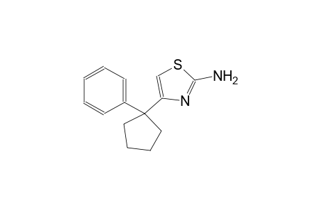 4-(1-Phenylcyclopentyl)-1,3-thiazol-2-amine