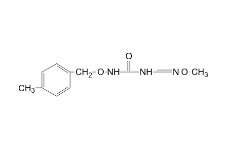 1-FORMYL-3-[(p-METHYLBENZYL)OXY]UREA, 1-(O-METHYLOXIME)